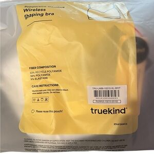 Truekind Wireless Shaping Bra - White